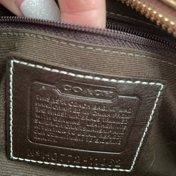 Coach signature bag - Picture 4 of 9